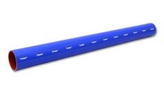 Vibrant 4 Ply Reinforced Silicone Straight Hose Coupling - 3in I.D. x 36in long (Blue)