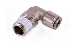 Air Lift Elbow - Male 1/4in Npt x 1/4in Tube