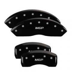 MGP Caliper Covers 25144SMGPBK MGP Black Caliper Covers