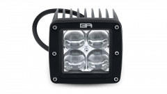 Body Armor 4x4 Cube LED Light Spot Pair with Wiring Harness - 30040