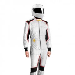 MOMO Corsa Evo Driver Suits Size 64 (SFI 3.2A/5/FIA 8856-2000)-White