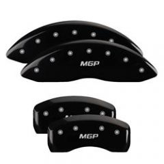 MGP Caliper Covers 36023SMGPBK MGP Black Caliper Covers