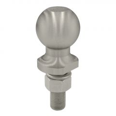 Curt 2in Trailer Ball (3/4in x 2-1/8in Shank 3500lbs Stainless Packaged)