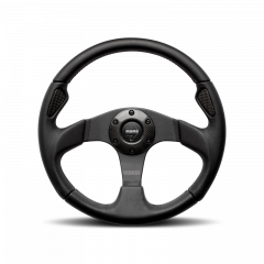 MOMO Jet Steering Wheel 350 mm -  Black AirLeather/Black Spokes