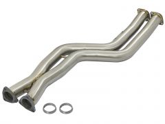 aFe Twisted Steel 2-1/2in (Race) Pipe 06-08 BMW Z4 M Coupe (S54) L6 3.2L