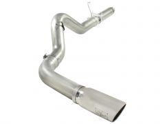 aFe MACHForce XP Exhausts Tips SS-304 EXH Tip 3.5In x 4.5Out 12L Bolt-On (pol)