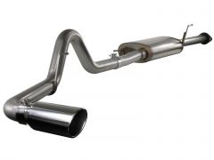 aFe LARGE Bore HD Exhausts Race System SS-409 EXH RS w Bungs Ford Diesel Trucks 08-10 V8-6.4L (td)