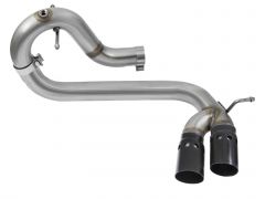 aFe Rebel Series DPF-Back 3in Side Exit SS Exhaust w/ IC Black Tip 2016 GM Colorado/Canyon 2.8L (td)