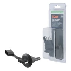 Curt 4-Way Flat License Plate Light Plug Adapter (Packaged)