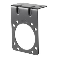 Curt Connector Mounting Bracket for 7-Way RV Blade (Black)