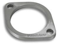 Vibrant 2 Bolt Exhaust Flanges, Quantity : 1, Matching Tube Size : 2.250", Material : Stainless Steel