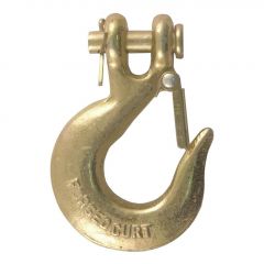 Curt 1/4in Safety Latch Clevis Hook (12600lbs)