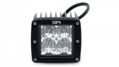 Body Armor 4x4 Cube LED Light Flood Pair with Wiring Harness - 30041