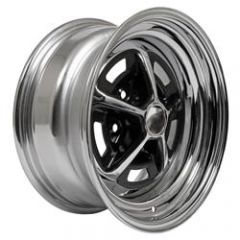 Coker Tire M50157 Coker Magnum 500 Chrome Wheels with Black Accents