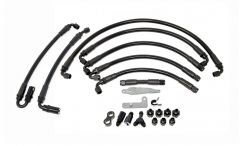 Torque Solution PTFE Fuel Line Kit w/ Flex Fuel: Subaru WRX STI 08-21 / WRX 08-14