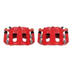 Power Stop S5214 Red Powdercoated Performance Calipers
