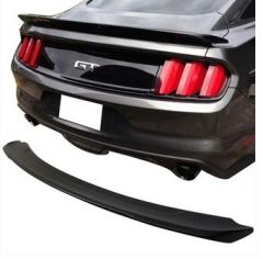 IKON MOTORSPORTS 15-17 FORD MUSTANG GT350 2DR COUPE TRACK PACK TRUNK SPOILER LIP WING - ABS