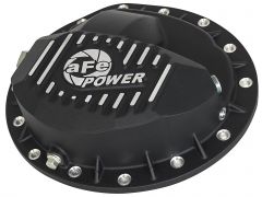 aFe Power Pro Series Rear Differential Cover Black w/ Machined Fins 99-13 GM Trucks (GM 9.5-14)