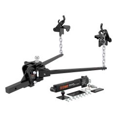 Curt Short Trunnion Bar Weight Distribution Hitch Kit (8000-10000lbs 28-3/8in Bars)