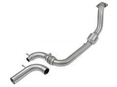 aFe Twisted Steel Down-Pipe (Street) 15-16 Ford Mustang EcoBoost L4-2.3L (t)