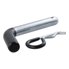 Curt 5/8in Hitch Pin (2in Receiver Zinc w/Rubber Grip Packaged)