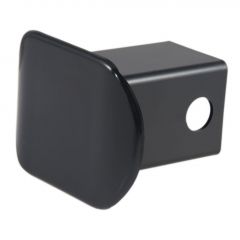 Curt 2in Black Plastic Hitch Tube Cover (Packaged)