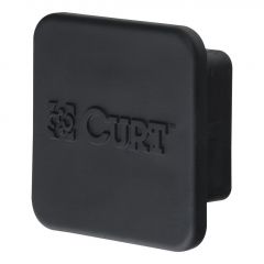 Curt 2-1/2in Rubber Hitch Tube Cover (Packaged)