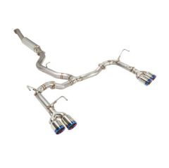 Remark Subaru WRX STi VA Cat-Back Combo Stainless Double Wall Tip w/Non-Resonated Mid Pipe