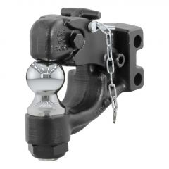 Curt Replacement Channel Mount Ball & Pintle Combination (2in Ball 10000lbs)