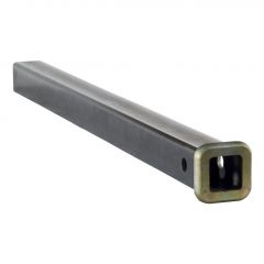 Curt 24in Raw Steel Receiver Tubing (1-1/4in Receiver)
