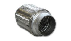 Vibrant SS Flex Coupling without Inner Liner 2.5in inlet/outlet x 8in long - 64808