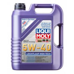 LIQUI MOLY 205L Leichtlauf (Low Friction) High Tech Motor Oil 5W-40