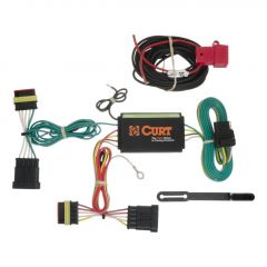 Curt 12-18 Fiat 500 Custom Wiring Harness (4-Way Flat Output)