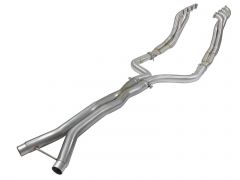 aFe Twisted Steel Tri-Y Headers/Connection Pipes (Race) 2016 Chevy Camaro SS V8 6.2L