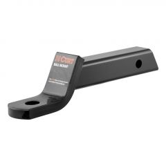 Curt Right-Angle Ball Mount (2in Shank 7500lbs 2in Drop 10-1/4in Long)
