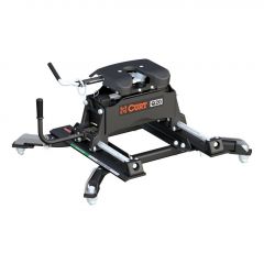 Curt Q20 5th Wheel Hitch w/Roller and Ram Puck System Adapter