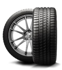 Michelin Pilot Sport All-Season 3+ Performance Tire 245/40ZR18 (93) - Universal