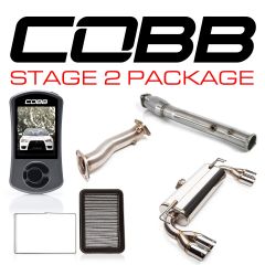 COBB Tuning Stage 2 Power Package with Quad Tip Exhaust