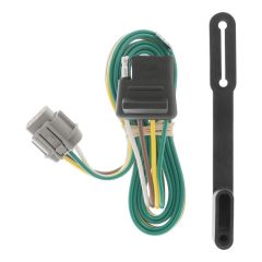 Curt 05-19 Nissan Frontier Custom Wiring Connector (4-Way Flat Output)
