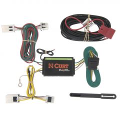 Curt 12-18 Nissan NV1500 Custom Wiring Harness (4-Way Flat Output)