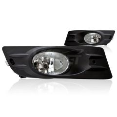 WINJET 06-07 HONDA ACCORD 2DR FOG LIGHT - CLEAR (WIRING KIT INCLUDED)