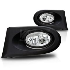 WINJET 02-04 ACURA RSX OE/REPLACEMENT FOG LIGHT - CLEAR (WIRING KIT INCLUDED)
