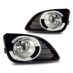 WINJET 10-11 TOYOTA CAMRY FOG LIGHT - CLEAR (WIRING KIT INCLUDED)
