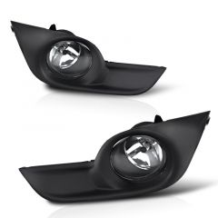 WINJET 13-14 NISSAN ALTIMA 4DR FOG LIGHT - CLEAR (WIRING KIT INCLUDED)