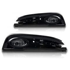 WINJET 13-15 HONDA CIVIC 4DR FOG LIGHT - CLEAR (WIRING KIT INCLUDED)