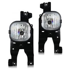 WINJET 08-10 FORD F-250/350/450 FOG LIGHTS - CLEAR (WIRING KIT INCLUDED)