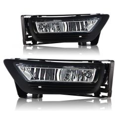 WINJET 13-15 HONDA ACCORD 4DR FOG LIGHT - CLEAR (WIRING KIT INCLUDED)